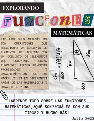 Revista Explorando Funciones Matemáticas