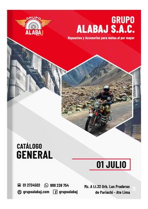 Catálogo General 01  de Julio 2023