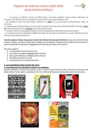 Rapport Référent Culture Juin 2023 Odt