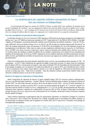 LA NOTE DU CESA N°512