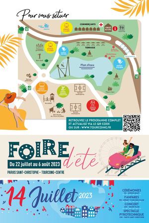 Programme Tourcoing Plage 2023