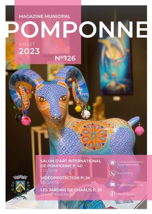 Magazine municipal de Pomponne n°126 - Juillet 2023