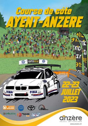 Programme officiel - Course de Côte Ayent-Anzère 2023