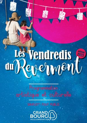 Programme Vendredis Du Revermont 2023