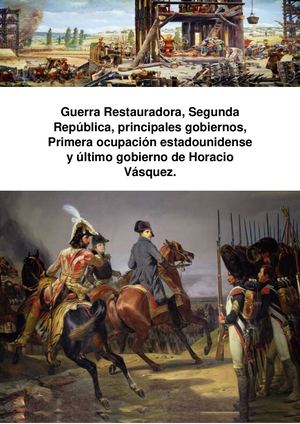 La Guerra De Restauración