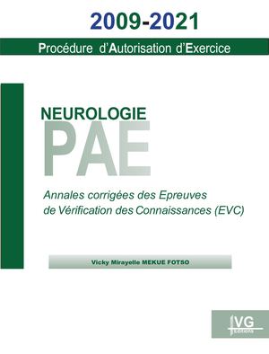 ANNALES NEUROLOGIE 2009-2021 PAE