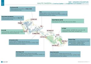 Carto Horaires Ouverture Haute Saison 2023 Sept Nov
