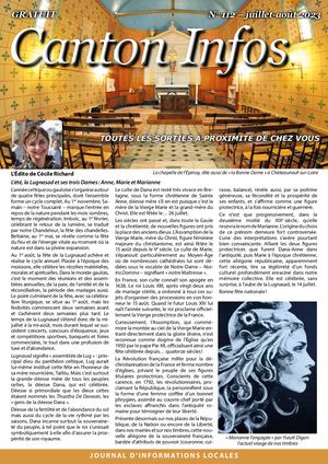 Canton Infos N°112 juillet-août 2023