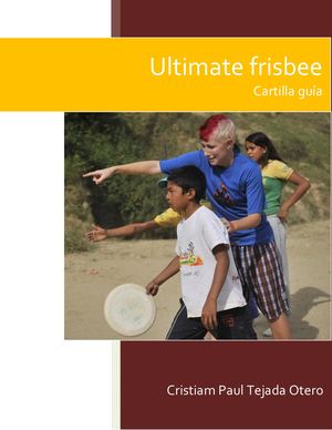 Ultimate frisbee iniciacion