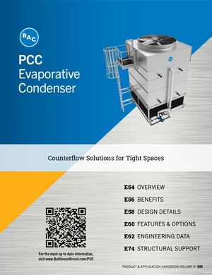 BAC's PCC Evaporative Condenser Product Catalog