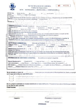 Permiso De Funcionamiento