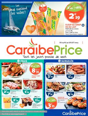 CARAIBE PRICE - Catalogue S29-S30 « Les Prix Sortent Les Voiles ! » - 4P
