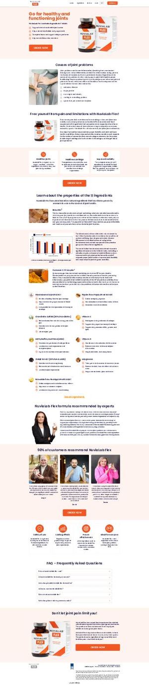 Nuvia Lab Flex Best Product For Healthy And Functional Joints!