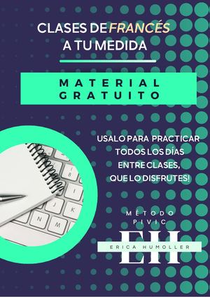 Matériel Gratuit - prof. Erica Humoller