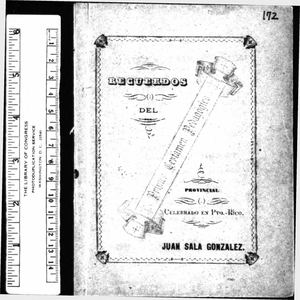 172 Recuerdos Del Primer Certamen Pedagogico Juan Sala Gonzalez