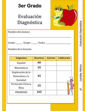 3er Grado Diagnóstico