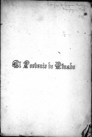 181 El Porvenir De Utuado Ramon Morel Campos 1896