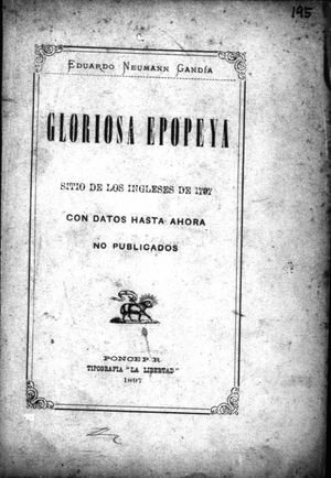 195 Gloriosa Epopeya Eduardo Neumann Gandia 1897