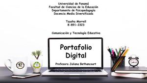 Portafolio Digital, Taysha Morrell