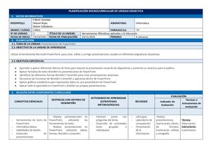 Planificacion Power Point