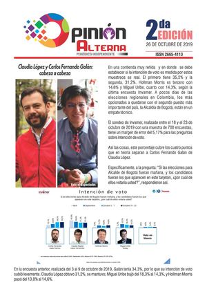 Periodico Opinión Alterna Segunda Edición