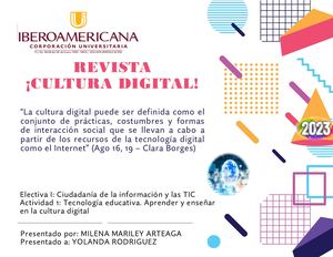 Revista Cultura Digital
