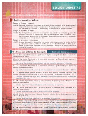 Unidad De Fracciones Texto De 5to Egb De Matemática