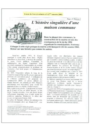 AMFAR HIST Mairie