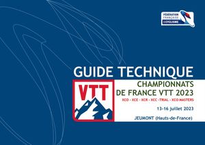 Guide De Compétition Cdf Vtt Xc Et Trial 2023 Jeumont Vf
