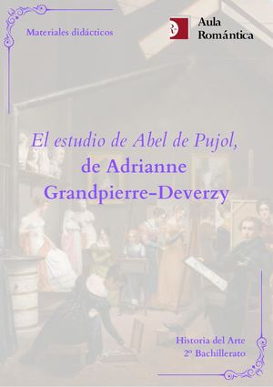 "El estudio de Abel de Pujol": Historia del Arte