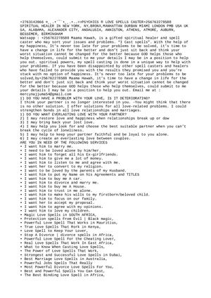 SPIRITUAL SPELLS CASTER }|| BEST LOVE SPELL CASTER || CALL +27631482066 ]] UK LONDON ||| USA TEXAS (( NEW BOSTON )) BEST BLACK MAGIC SPECIALIST }||, NETHERLAND, CONNECTICUT,