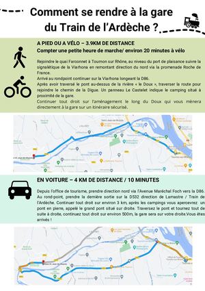 Comment Se Rendre à La Gare Du Train De L’ardèche (1)