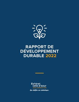 Rapport de Développement Durable 2022