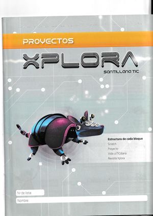 Libro Xplora Santillana Tic 5