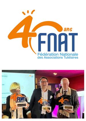 Logo 40ans de la FNAT