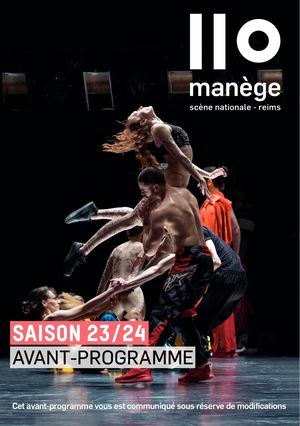 Avant programme Manège saison 23-24