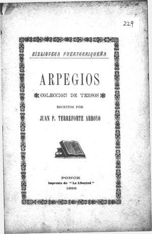 229 Arpegios Juan P Terreforte Arroyo 1896
