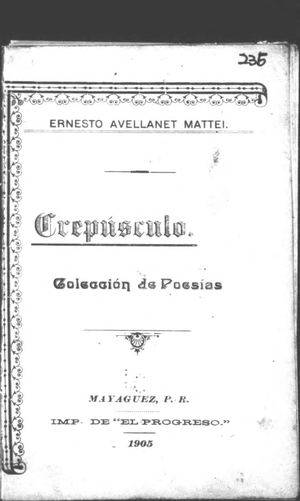 235 Crepusculo Ernesto Avellanet Mattei 1905
