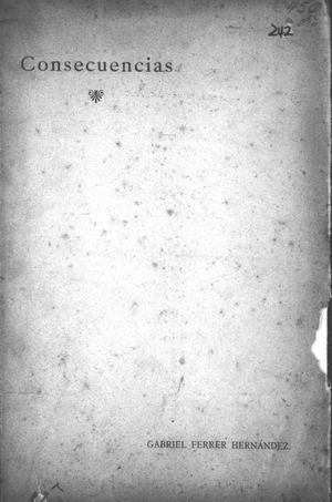 242 Consecuencias Gabriel Ferrer Hernandez 1892