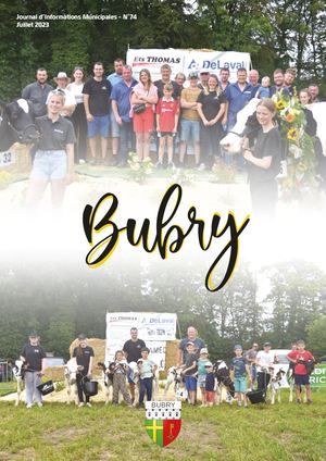 Bulletin Municipal Bubry N°74 Juillet 2023