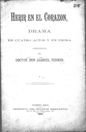 315 Herir En El Corazon Gabriel Ferrer 1883