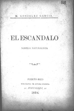 323 El Escandalo M Gonzalez Garcia 1894