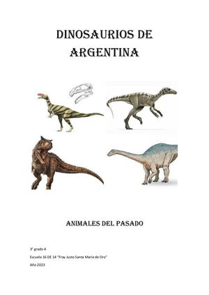 Dinosaurios De Argentina 3A