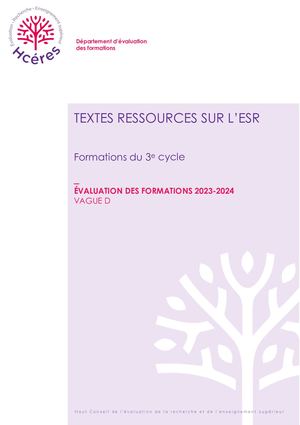Textes Ressources 3e Cycle