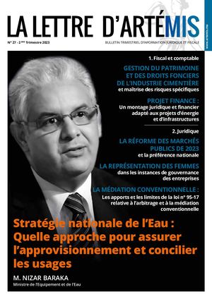 LETTRE ARTEMIS N°27 - Trimestre 2 2023