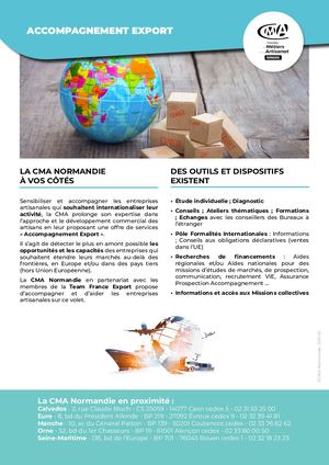 Accompagnement Export - Artisans