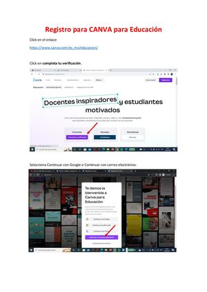 Manual Registro A La Plataforma Canva