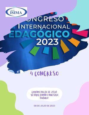 4° Congreso Internacional de Pedagogía