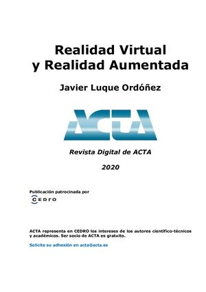 REALIDAD VIRTUAL