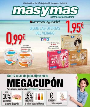 Oferta Válida Del 13 De Julio Al 2 De Agosto De 2023 - Masymas Supermercados
